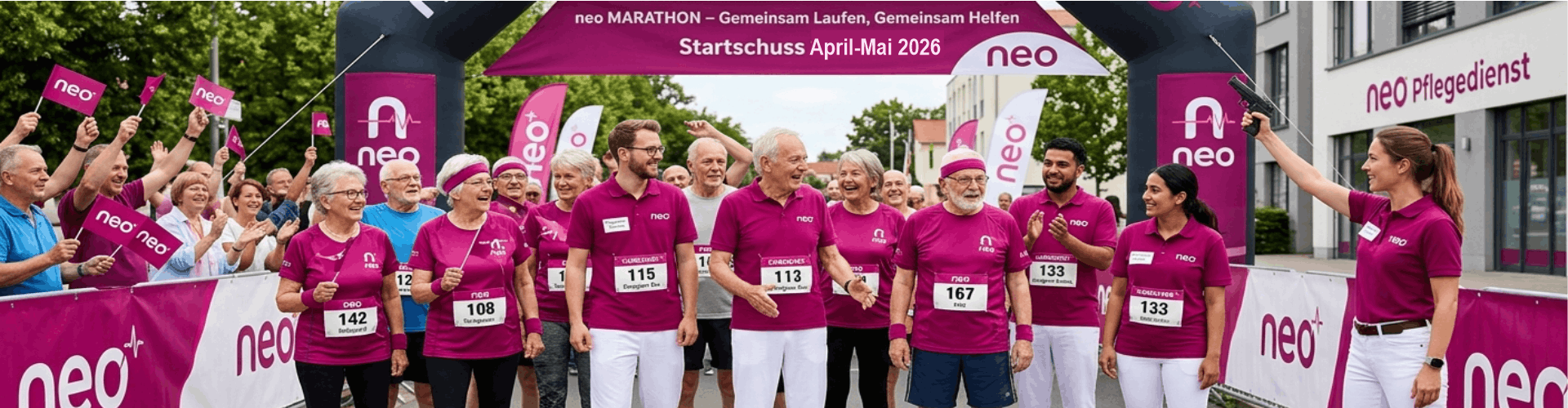 Alle warten auf den Startschuss.! Demnächst verfügbar in Bernau, werde schon jetzt Teil des Startteams!